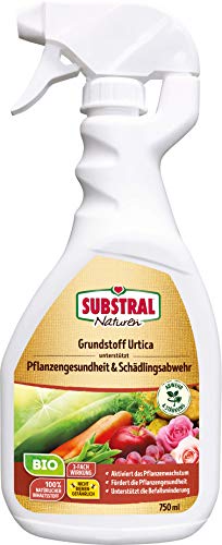 Substral Naturen Bio Grundstoff Urtica, unterstützt Pflanzengesundheit, Schädlingsabwehr und Befallminderung, 750 ml