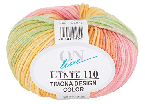 ONline Linie 110 Timona Design Color 303 - gelb/grün/apricot