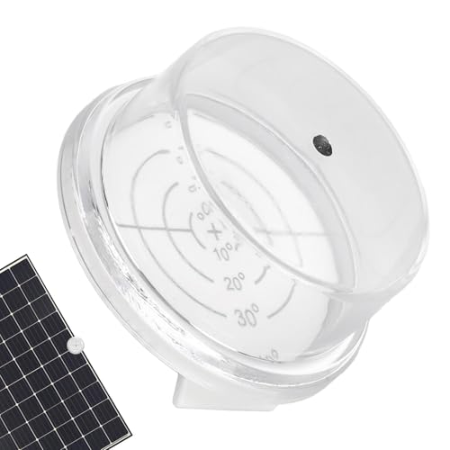 Solar Panel Tracker | Hitzebeständige Sonnenwinkelsucher Führung Solar Winkel Einstellmesser | Vielseitiges Solarpanel-Zubehör Manueller Winkelfinder für Solar-Montagehalterung