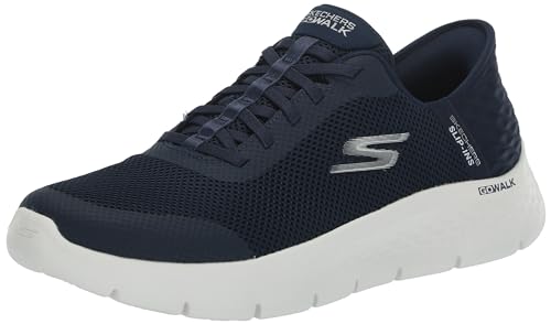 Skechers Damen GO Walk Flex Grand Entry, Marineblauer Textilbesatz, 39 EU