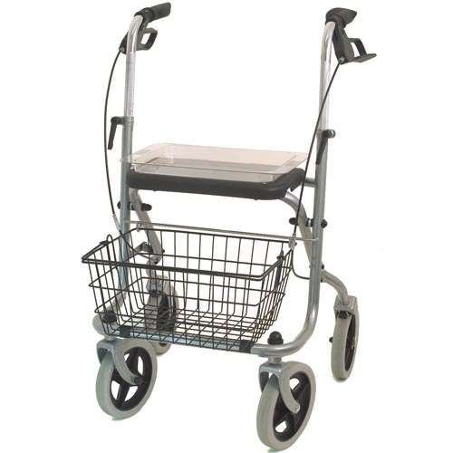 Rollator Migo - Stahlrollator mit Korb und Tablett