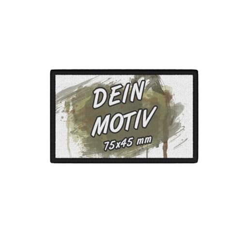 Copytec Wunschmotiv Patch 75 x 45 mm personalisiert #31332