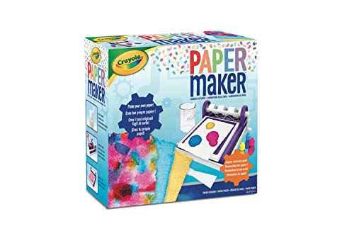 CRAYOLA - Papier-Workshop, zur Herstellung von Originellen Papierbögen, 74-7407