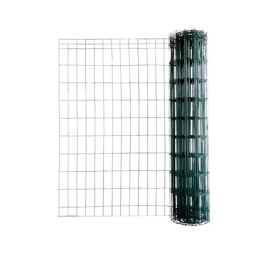 EURO-Gartenzaun, PVC-beschichtet, auf Rolle 1m x 25 m, in grün