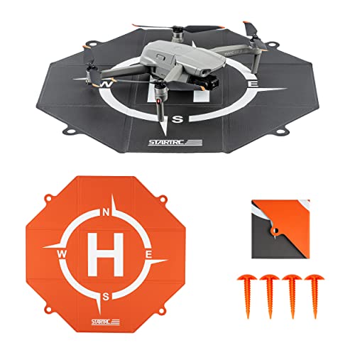 STARTRCE Drohnen Landeplatz Landing Pad faltbar Universal schnell faltbar Landeplattform für DJI Mini 4k /Mini 3 Pro/DJI Mini 3/DJI Mini 2 SE/DJI Mini 2 / Mavic 3/DJI Air 2S /Mavic 2 / Drohne