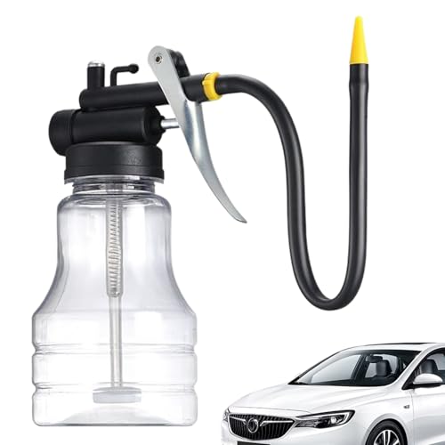 Werkzeug Öler-Transparentes Handbuch Schmierungöl mit Hochdruckpumpe | Langlebige Handheld -Ölspenderflasche für die Wartung von Autos, Garage, Autoreparatur, Maschinenfett, Motorservice