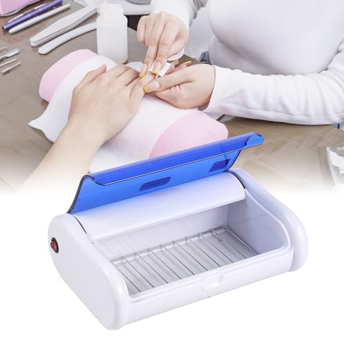 Professionelle UV Nagel Tool Sterilisator Box, Großformat Nail Art Sterilisator Werkzeug, Desinfektionsschrank, Sterilizer Ultraviolet Light Sterilization Sanitizer Salon Spa Beauty Equipment