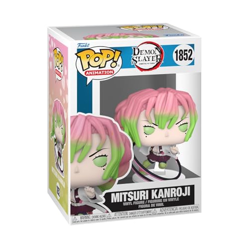 Funko Pop! Animation: DS - Mitsuri Kanroji - (Attack) - Demon Slayer- Vinyl-Sammelfigur - Geschenkidee - Offizielle Handelswaren - Spielzeug Für Kinder und Erwachsene - Anime Fans