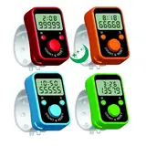 Nixiara Hand Counter Clicker - Counter Clicker, Elektronischer Fingerklickzähler Mit Digitalanzeige | Handzähler-Clicker Für Sportstätten, Restaurants, Bars, Schulungsveranstaltungen
