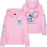 Disney Hoodie für Mädchen, Coole Pullover für Kinder und Jugendliche - Mädchen Geschenke(Hellrosa, 9-10 Jahre)