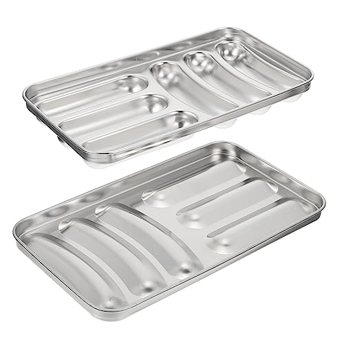 FUNOMOCYA Hot Dog Bratform 304 Edelstahl Wurst Backform Leicht zu reinigen Sicher