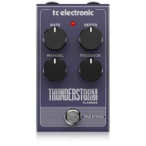 TC Electronic THUNDERSTORM FLANGER Flanger-Pedal im Vintage-Stil mit vollständig analoger Bucket-Brigade-Schaltung