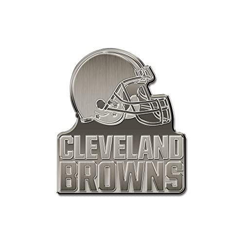 Rico Industries NFL Cleveland Browns Auto-Emblem aus Nickel für Auto/LKW/SUV