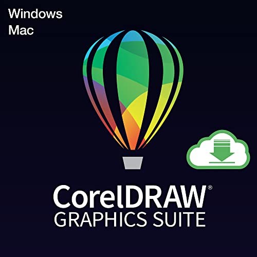 CorelDRAW Graphics Suite 2023 | Grafikdesign-Software für professionelle | Anwender Vektorillustration, Layout und Bildbearbeitung | Dauerlizenz | Graphics Suite | 1 Gerät | 1 Benutzer