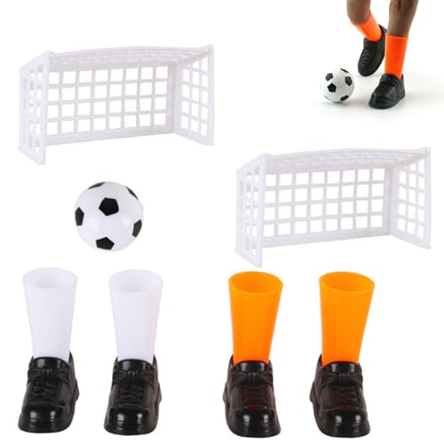 1 Set Finger Fußball Accessoire Ideales Party Finger Fußball Accessoire Star Kicker Soccer Set Tischkicker Tischfußball Interaktives Tischfußballspiel Tischfussballspiel Tisch Fußball Spiel