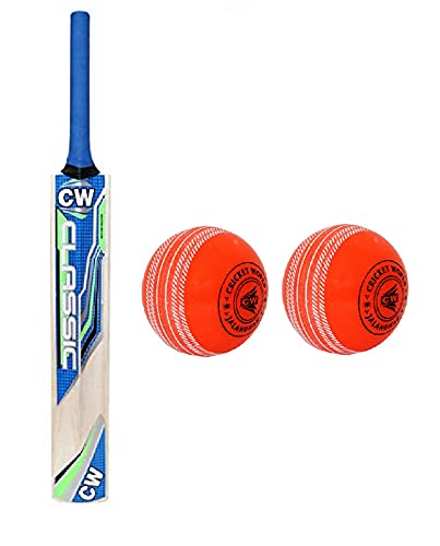CW Klassischer Schlägerball, beliebter Weidenschläger, Tennisschläger, Tennisschläger, Cricketschläger für schwere Tennisspiele, volle Größe, Erwachsene, Herren, Tennisschläger, Cricketschläger