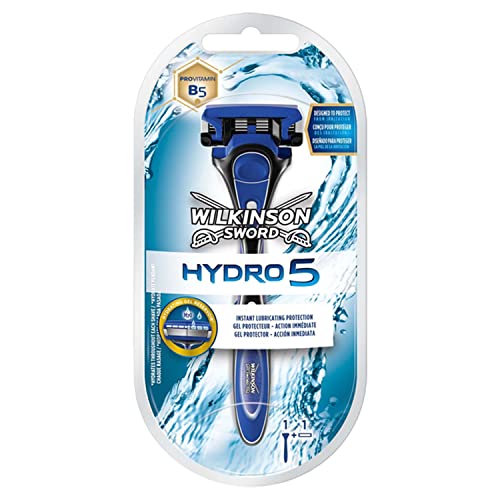 Wilkinson Sword Hydro 5 Herren Rasierer mit 1 Rasierklinge, 1 St