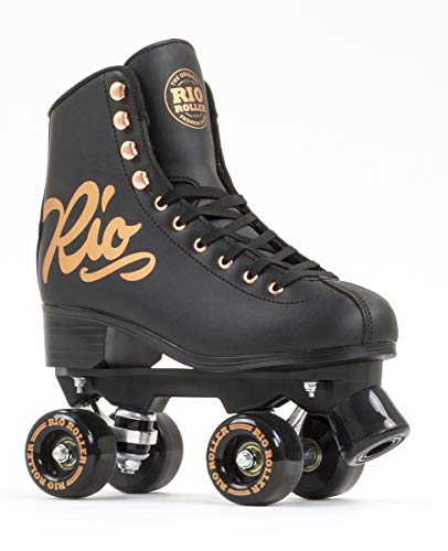 Rio Roller Rose Rollschuhe Black Black 40.5