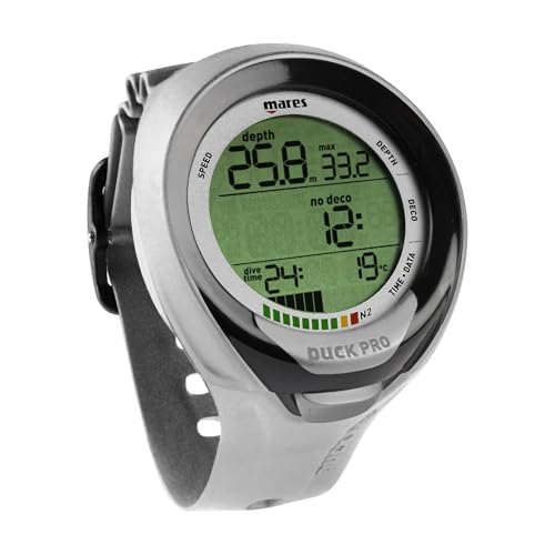 Mares Puck PRO Dekompression Tauchcomputer Unisex – Erwachsene grün/Schwarz One Size