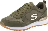 Skechers Damen retros-og 85-gold riem Sneaker, Olive Suede Nylon Mesh Rose Gold Trim Old, 40 EU