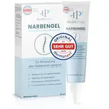Health Press® Narben Gel – 20 ml Narbensalbe – Narbengel reduziert Sichtbarkeit von Narben – Narben Creme für alle Narbenarten – Narbenpflege – Narbencreme für Erwachsene & Kinder – Medizinprodukt