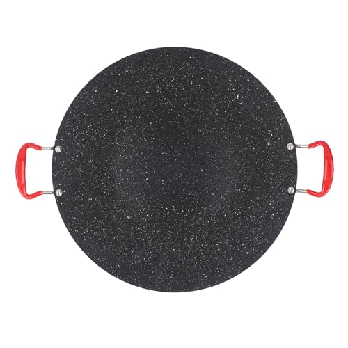 FLEXMAN Korean Grill Pfanne, Mehrzweckgrillpfanne Zum Kochen in Innenräumen mit Einem Heißen Griff, Campingpfanne, Grillpfanne Grill, Koreanischer Küchengeschirr für Camping, Grill (L)