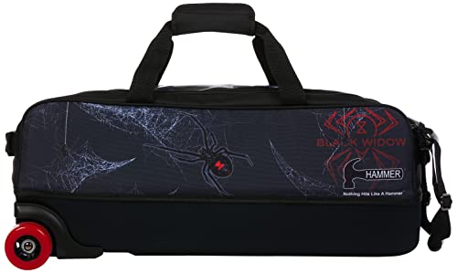 Hammer Dye Sub Bowlingtasche mit dreifacher Tasche, Black Widow