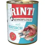12er Pack Rinti Pur Kennerfleisch Seefisch 800g