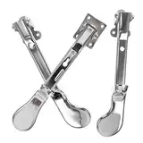 DRESSOOS 3stücke Sustain Pedal Für Klavier Silberne Fußpedale Ersatzteile Für Klavier Universelle Dämpferpedale Für Musikgeschäfte Und Klavierwerkstätten