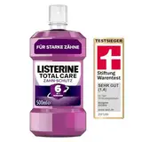 LISTERINE Total Care Zahn-Schutz (500 ml) - Testsieger Stiftung Warentest, 6 in 1 Wirkung, 24h frischer Atem, schützt gegen Karies & Zahnfleischprobleme, antibakterielles Mundwasser