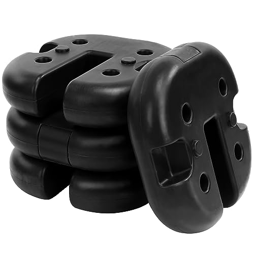 Elevon Baldachin-Gewichte, 4 Stück, mit No-Pinch-Design für einfache Installation und Entfernung, um Zelte, Vordächer und Regenschirme bei Veranstaltungen im Freien zu sichern, 10,9 kg
