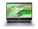 Acer Chromebook 314 (CB314-2H-K0VA) Laptop | 14" FHD Display | MediaTek Octa-Core ARM Cortex A73/A53 (MT8183) | 4 GB RAM | 64 GB eMMC | Mali-G72 MP3 GPU | Google ChromeOS | Silber