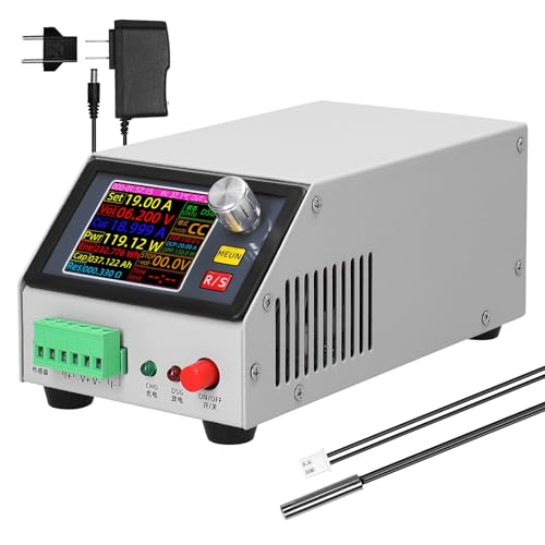 2,4-Zoll-Farbbildschirm Multifunktions-Elektroniklastunterstützung Konstantstrom-/Leistungs-/Widerstandsmodus mit Datenkalibrierung Mehrere Parametereinstellungsfunktionen