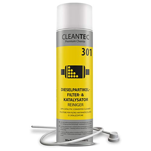 CleanTEC 301 Profi Dieselpartikelfilter und Kat intensiv Reiniger Spray mit Sonde 400ml (1)