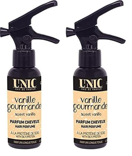 UNIC - Parfum Cheveux, Vanille Gourmande, 50 ml (Packung mit 2)