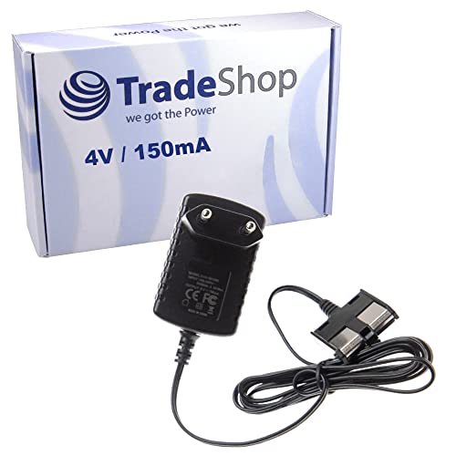 Trade-Shop 4V 150mA Netzteil/Ladegerät/Ladekabel kompatibel mit Siemens Gigaset AS415H CL660HX E560HX E630HX C430HX C610H C300H C430H Mobiltelefon