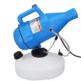Elektrisch ULV Sprühgerät, 4.5L ULV Nebelgerät Elektrischer Zerstäuber Sprühmaschine Kaltnebelgerät mit 5 m Lange Kabel für Haus Schule Hotel 8-10m (EU-Stecker 220 V)
