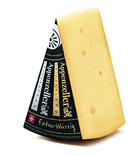 Appenzeller Käse 500g Extra EXTRA WÜRZIG Schweizer Käse KÜHLBOX-Versand mit Styroporbox und Spezialkühlakku für Lebensmittelversand