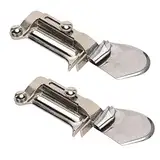 Resefineminem 2pcs Nähmaschinen Bindemittel Lockstitch Nähmaschine Saum Ordner Bindung Ansatz ideal zum Säumen -Verpackungsbetrieb von Vorhängen Bettlaken Quilt Decktücher (A11 pull-up 3/8 (1CM))