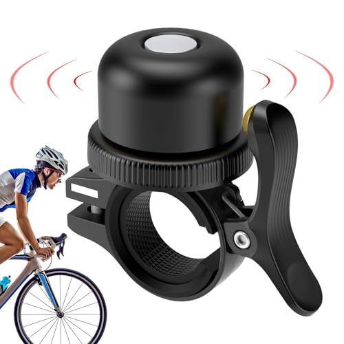 Fahrradlenker Glocke Horn, IPX5 Wasserdicht Stoßfest Metall Fahrradklingeln, Laute Fahrrad Horn Glocken Für Erwachsene, Vintage Fahrrad Lenker Horn, Laut Crisp Clear Sound Fahrradring für