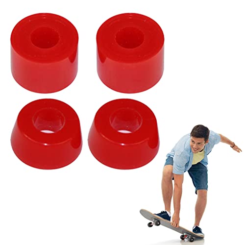 4 Stück Skateboard Bushings, Skateboard Truck Bushings, Lenkgummis Standard Cylinder, Longboard Skateboard-Zubehör, Skateboard Buchsen Set Ersatz Cups für Skateboard Trucks, Ersatzteile Outdoor Sport