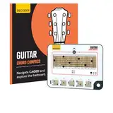 Gitarrenakkordbuch und Akkord-Tool – CAGED-System für Gitarre verstehen – Akkorde aus der Akkordstruktur aufbauen und Akkordmuster erkennen – Für Anfängergitarre bis Fortgeschrittene
