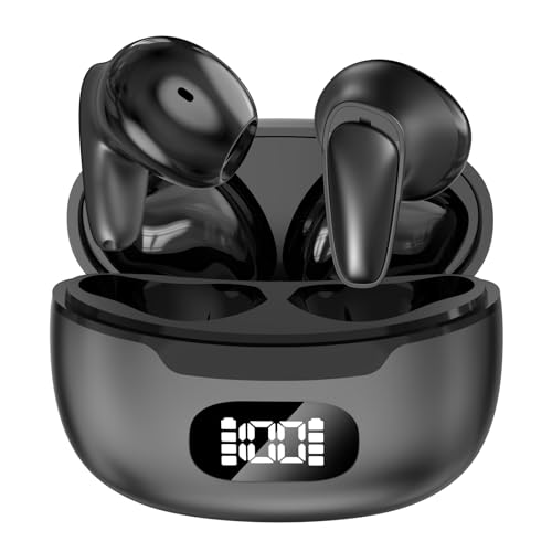 ÜBersetzer KopfhöRer – Übersetzungskopfhörer Unterstützt 144 Sprachen und 4 Übersetzungsmodi, Translator Earbuds mit App für iOS und Android, Geeignet für Reisen und Geschäftsreisen (Schwarz)