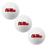 Team Effort Ole Miss Rebels Golfball, 3 Stück