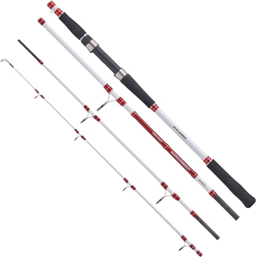 Balzer Pilkrute Magna Nordic Pro Flexo Pilk 160 Travel 2,40 m - Meeresrute, Reiserute, Hochseerute aus IM-8 Carbon