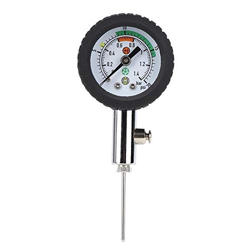Ball Manometer Mini-Luftdruckmesser Barometer Reader Ball Druckmessgerät Rugby Basketball Fußball Volleyball Barometer