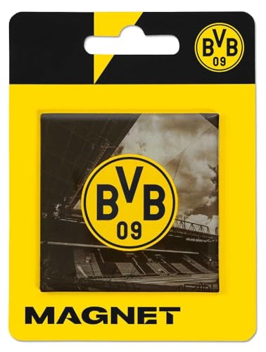 Borussia Dortmund Magnet - Emblem & Stadion - Kühlschrankmagnet BVB 09