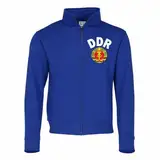 Spaß Kostet Herren Trainingsjacke DDR Nationalmannschaft Ostdeutschland Jacke royalblau