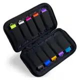 Taschen Aufbewahrung für USB Sticks, Storage Bag für USB-Sticks, USB Stick Tasche Klein, Klein USB Speicherstick Organizer Schwarz Aufbewahrungbox Case für 10Stk-USB Speicher/USB Flash Drive/USB Drive
