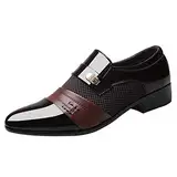 braune Anzugschuhe Herren sportlich Loafers Herren schwarz braune Anzugschuhe Herren formelle Schuhe für Herren Trachtenschuhe Herren schwarz Leder Abendschuhe rosa Anzugschuhe braun